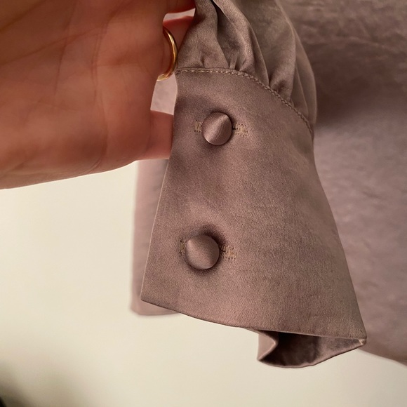 ARITZIA WILFRED Trapeze Blouse in Pine Bark - Picture 8 of 15